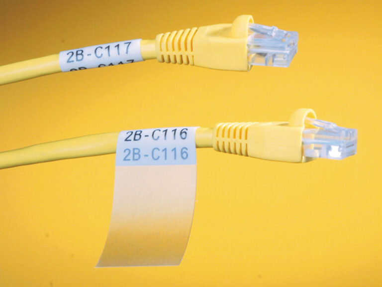 Self-Laminating Cable Labels